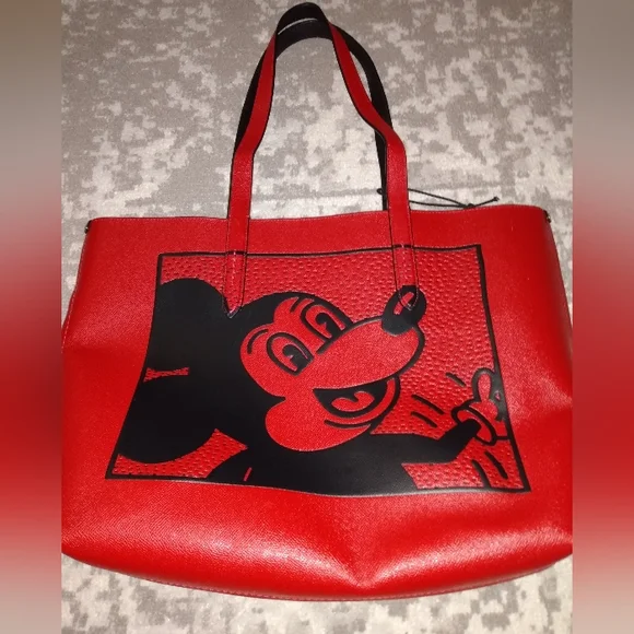 Coach Mickey Mouse Purse ❤️🖤 - Picture 2 of 12